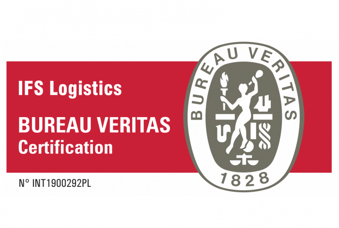 Pago - Cold Store in Bieniewo - IFS Logistics 2021 certificate