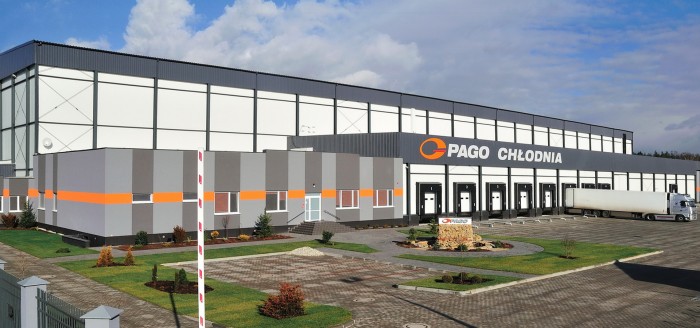 Pago - FDA-Zertifikat für das Kühlhaus in Dąbrowa Górnicza