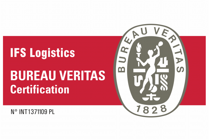 Pago - Chłodnia w Bieniewie - certyfikat IFS Logistics 2022