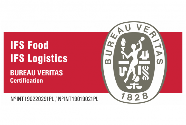 Pago - PAGO Kühlhaus in Grodzisk Wlkp. - Zertifikate IFS Logistics und IFS Food 2021