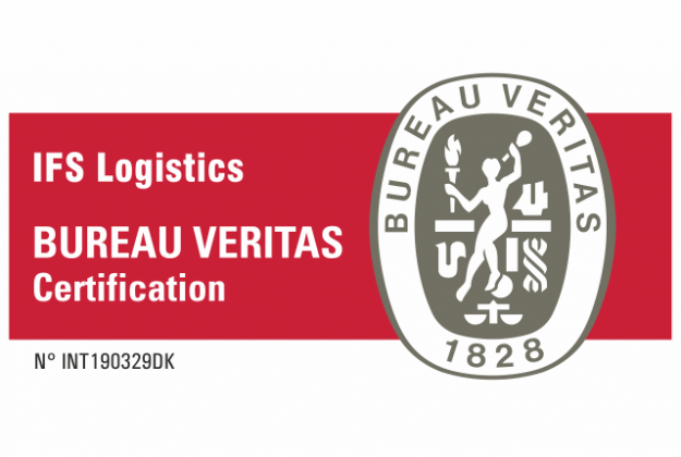 Pago - Aktualny certyfikat IFS Logistics - chłodnia składowa PAGO w Lęborku